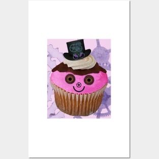 Steampunk steampink Cupcake Posters and Art